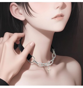 MizzZee - Pleasure Bondage Collar Restraint Set SM (Type B)
